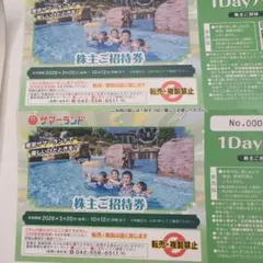 2026年最新】東京サマーランド 招待券の人気アイテム - メルカリ