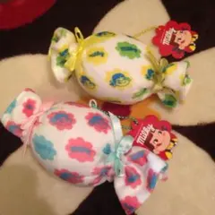 【新品‼︎】☆ もちぷにミルキー MC マスコット キーホルダー  2点セット☆