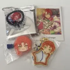 あんスタ　月永レオ　前髪クリップ　アクリルキーホルダー　トレカ