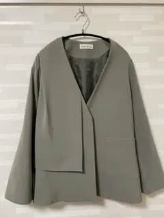 スミスタイル　ボタンアシメジャケット