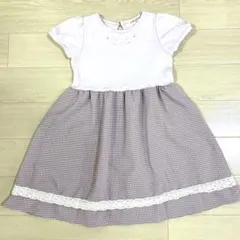 ショパン　ワンピース　120 薄紫色