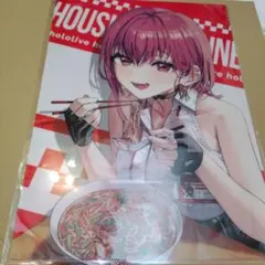 ホロライブ×寿がきや　コラボ　宝鐘マリン　クリアファイル　1枚☆