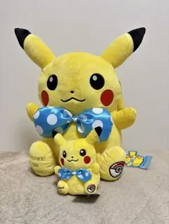 紙タグ付き】 ポケモンセンターオーサカ1周年 ピカチュウ ぬいぐるみ