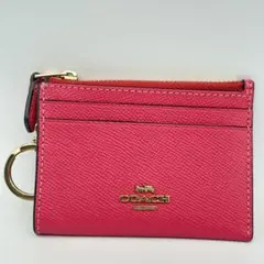 コーチ パスケース ピンク レディース キーリング 1107-S7320h