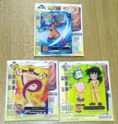 ドラゴンボール一番くじ　 J賞ACLLECT3個