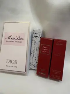 ミスディオール 等香水サンプル4点