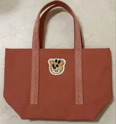 フェイラー ラブラリー オールドテディガール トートバッグ ピンク L