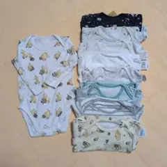 ユニクロ 長袖シャツ肌着9枚セット