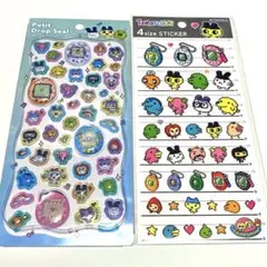 新品　たまごっち　プチドロップシール&シートシール2点セット　プチドロ