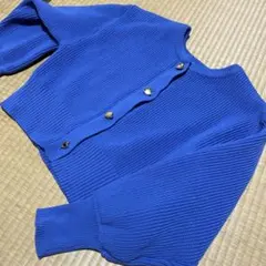 natural couture ポリニットカーディガン