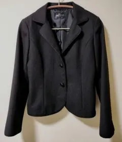 黒 スーツ ジャケットのみ 9号 フォーマル 卒業式 入学式 セレモニー