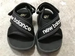 new balance ブラック サンダル　14㎝