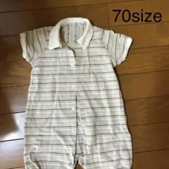 ５０〜７０size コムサデモード ロンパース