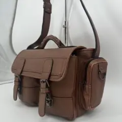 b*s様 ポーター　バロン　ショルダーバッグ　2way レザー　茶色　A4可　ビ