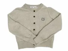 MAISON KITSUNE メゾンキツネウール100%カーディガンSベージュのサムネイル