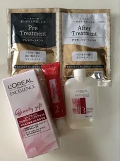 L'Oreal ヘアケアセット シャンプー トリートメント L'OREAL EXCELLENCE トリートメント 40g - メルカリ