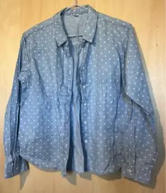【UNIQLO】水玉シャツ