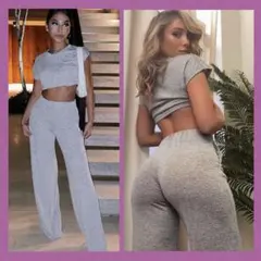 完売レア♥大人気♥リブニット♥セットアップ