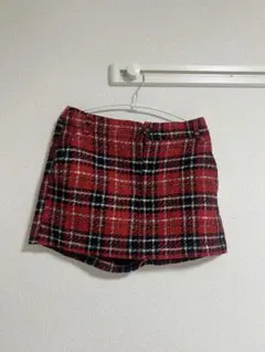 ZARA ツイード ショートスカートパンツのサムネイル