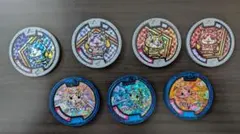 妖怪メダル　宝石ニャン7枚セット