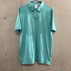 【美品】PUMA Palmtree ダブルネーム ポロシャツ サイズS(M)