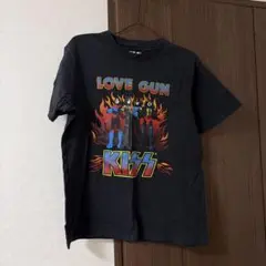 KISS Tシャツ ブラック M しまむら 상태좋음