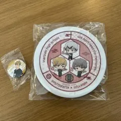 くら寿司　お皿　ハイキュー　稲荷崎高校　びっくらポン　缶バッジ