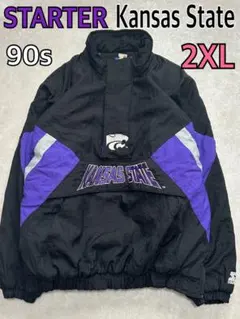 90s STARTER アノラック 中綿ナイロンジャケット 2XL