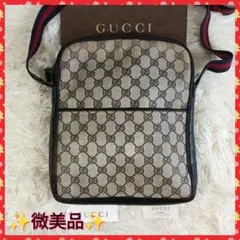 GUCCI ショルダーバッグ 斜めがけ GGキャンバス ロゴ入り 122760 