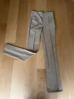 FRAY I.D ベージュストレッチスリムパンツ