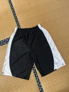 IGNIO バスケットボールパンツ M 黒/白