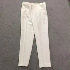 UNITED ARROWS サイズ38 ホワイト スリムフィットパンツ