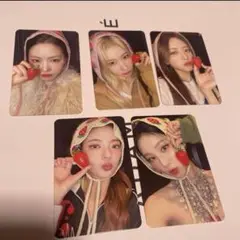 ITZY GOLD makestar トレカ いちご 対面ペンサ　5枚セット