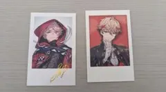 にじさんじ　セラフ・ダズルガーデン　チェキ風カード　2枚セット