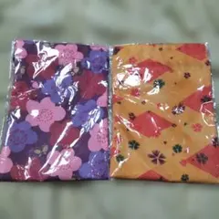 和柄　巾着袋　2点セット
