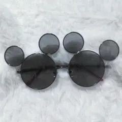 ディズニー ミッキーマウス型サングラス 偏光グラス ミッキー