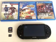 【動作確認済】 PS Vita 本体 ゲームソフト 付き