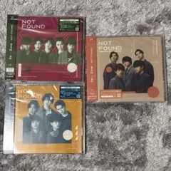 SexyZone / NOT FOUND初回限定盤A B 通常盤 3形態特典付き