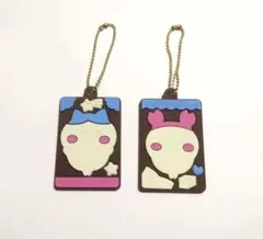 ハチワレ　古本屋　ちいかわ　キャラパキチョコレート　ラバーキーホルダー