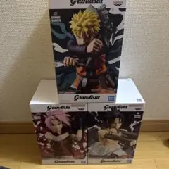 Grandista ナルト サスケ サクラ フィギュアセット