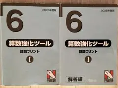 日能研 6年 算数強化ツール 算数プリント I 2025年度版のサムネイル