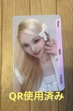 tripleS Mayu マユ　AA368 vip objekt QR無し