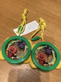 アンパンマンミュージアム　非売品タンバリン 2個セット