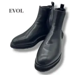 EVOL ブラック サイドゴアブーツ　軽量　合成皮革のサムネイル