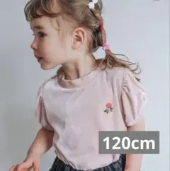 softcheese ベロアTシャツ　120のサムネイル