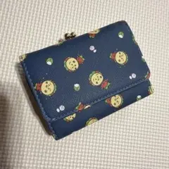 コジコジ がま口 三つ折り財布 ネイビー さくらももこのサムネイル