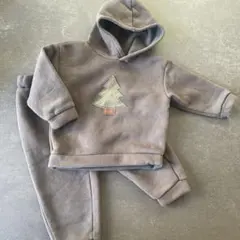 新品未使用　トレーナー上下セット　起毛
