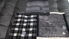 バーバリー タオルハンカチ チェック柄 3枚セット 未使用品