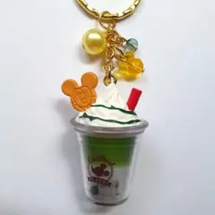 東京ディズニーリゾート　パークフード　タピオカドリンク　キーチェーン　ミッキー
