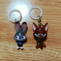 ズートピアめじるしチャーム2点セット